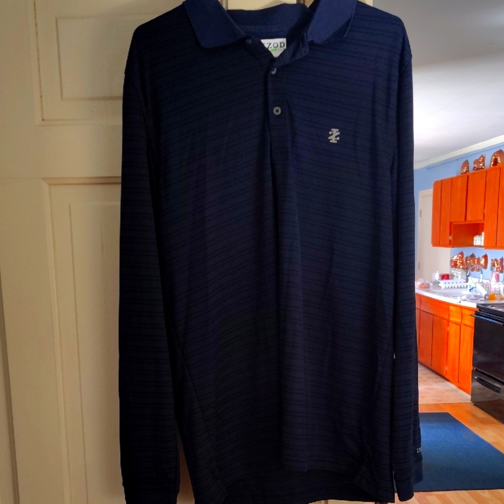 IZOD Men's Navy Polo Shirt